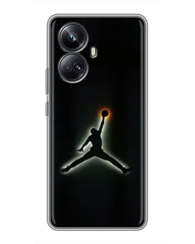 Чехол для Realme 10 Pro Plus с картинкой «Jordan Gradient Logo» Чехол для Realme 10 Pro Plus с картинкой «Jordan Gradient Logo»