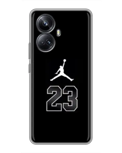 Чехол для Realme 10 Pro Plus с картинкой «Jordan Flight 23» Чехол для Realme 10 Pro Plus с картинкой «Jordan Flight 23»