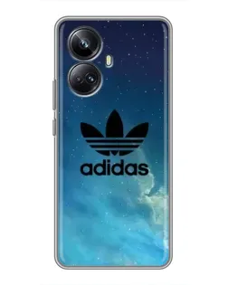 Чехол для Realme 10 Pro Plus с картинкой «Adidas Stone Logo» Чехол для Realme 10 Pro Plus с картинкой «Adidas Stone Logo»