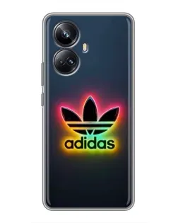 Чехол для Realme 10 Pro Plus с картинкой «Неоновый Adidas» Чехол для Realme 10 Pro Plus с картинкой «Неоновый Adidas»
