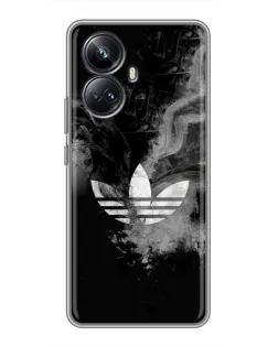 Чехол для Realme 10 Pro Plus с картинкой «Абстрактный дым Adidas» Чехол для Realme 10 Pro Plus с картинкой «Абстрактный дым Adidas»