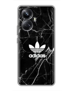 Чехол для Realme 10 Pro Plus с картинкой «Белый мрамор Adidas» Чехол для Realme 10 Pro Plus с картинкой «Белый мрамор Adidas»