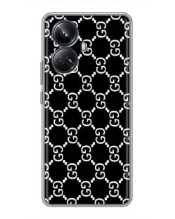 Чехол для Realme 10 Pro Plus с картинкой «Gucci — сетчатый паттерн» Чехол для Realme 10 Pro Plus с картинкой «Gucci — сетчатый паттерн»
