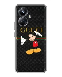 Чехол для Realme 10 Pro Plus с картинкой «Микки Маус Gucci» Чехол для Realme 10 Pro Plus с картинкой «Микки Маус Gucci»