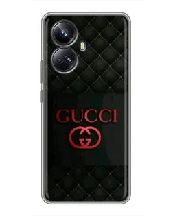 Чехол для Realme 10 Pro Plus с картинкой «Gucci — стеганый черный» Чехол для Realme 10 Pro Plus с картинкой «Gucci — стеганый черный»