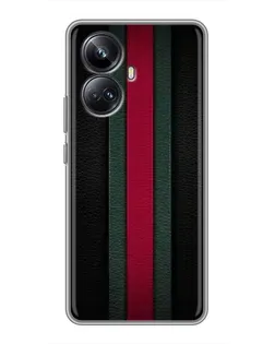 Чехол для Realme 10 Pro Plus с картинкой «Gucci — неоновая линия» Чехол для Realme 10 Pro Plus с картинкой «Gucci — неоновая линия»