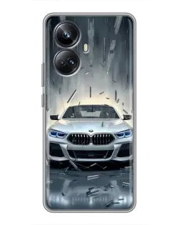 Чохол для Realme 10 Pro Plus з картинкою «BMW у світлі фар» Чохол для Realme 10 Pro Plus з картинкою «BMW у світлі фар»