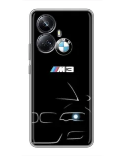 Чохол для Realme 10 Pro Plus з картинкою «Мінімалістичний принт BMW M3» Чохол для Realme 10 Pro Plus з картинкою «Мінімалістичний принт BMW M3»