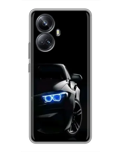 Чехол для Realme 10 Pro Plus с картинкой «BMW — ночной взгляд» Чехол для Realme 10 Pro Plus с картинкой «BMW — ночной взгляд»