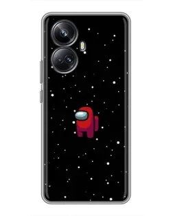 Чехол для Realme 10 Pro Plus с картинкой «Красный Among Us» Чехол для Realme 10 Pro Plus с картинкой «Красный Among Us»