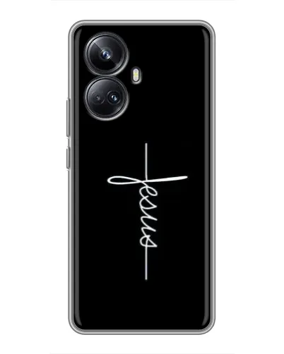 Чехол для Realme 10 Pro Plus с картинкой «Тонкая линия веры»