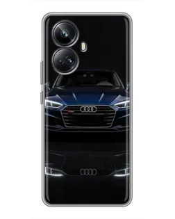 Чохол для Realme 10 Pro Plus з картинкою «Audi — нічне відображення» Чохол для Realme 10 Pro Plus з картинкою «Audi — нічне відображення»