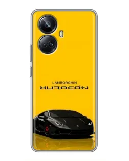 Чехол для Realme 10 Pro Plus с картинкой «Lamborghini Huracan черный» Чехол для Realme 10 Pro Plus с картинкой «Lamborghini Huracan черный»