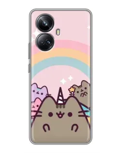 Чохол для Realme 10 Pro Plus з картинкою «Єдиноріг Pusheen» Чохол для Realme 10 Pro Plus з картинкою «Єдиноріг Pusheen»