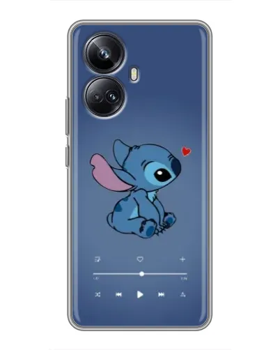 Чехол для Realme 10 Pro Plus с картинкой «Музыкальный Stitch» Чехол для Realme 10 Pro Plus с картинкой «Музыкальный Stitch»