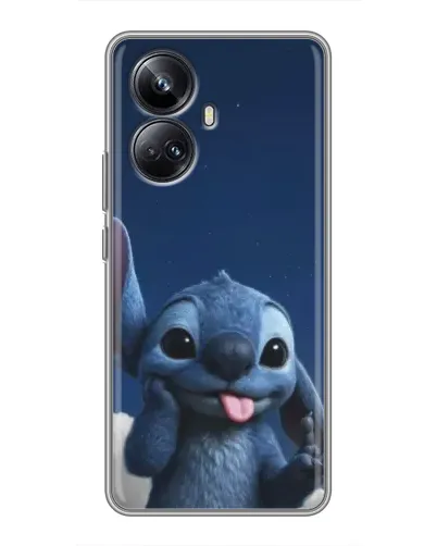 Чехол для Realme 10 Pro Plus с картинкой «Стич в облаках» Чехол для Realme 10 Pro Plus с картинкой «Стич в облаках»
