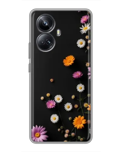 Чехол для Realme 10 Pro Plus с картинкой «Цветочная композиция» Чехол для Realme 10 Pro Plus с картинкой «Цветочная композиция»