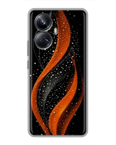 Чехол для Realme 10 Pro Plus с картинкой «Огненная звездная волна» Чехол для Realme 10 Pro Plus с картинкой «Огненная звездная волна»
