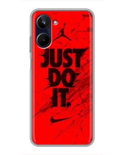 Чехол для Realme 10 с картинкой «Nike Just Do It»