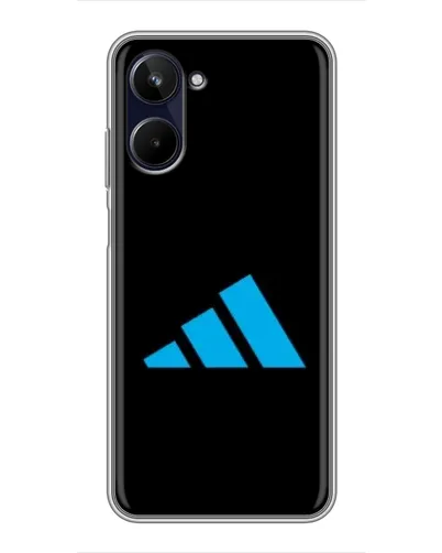 Чохол для Realme 10 з картинкою «Adidas Cyan Logo»
