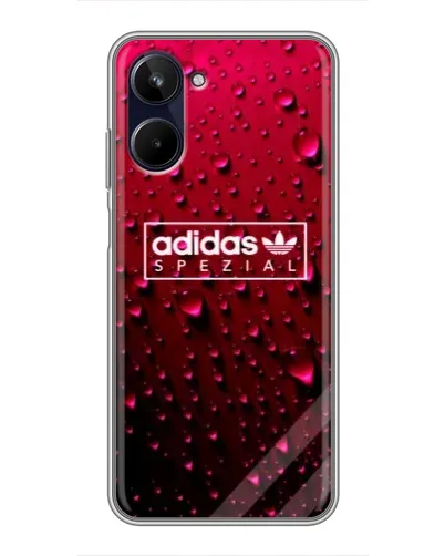 Чохол для Realme 10 з картинкою «Adidas Gold Marble»