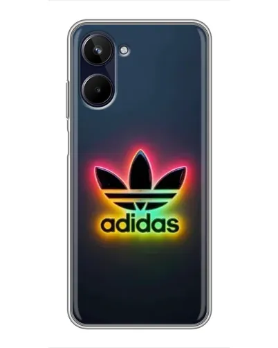 Чохол для Realme 10 з картинкою «Неоновий Adidas»
