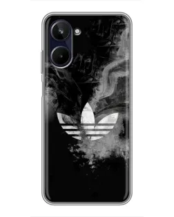 Чохол для Realme 10 з картинкою «Абстрактний дим Adidas» Чохол для Realme 10 з картинкою «Абстрактний дим Adidas»