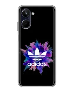 Чохол для Realme 10 з картинкою «Вибух фарб Adidas»