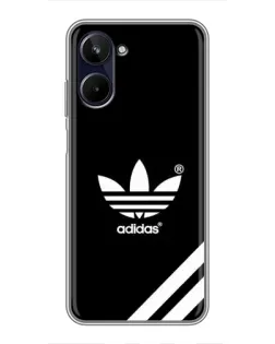 Чохол для Realme 10 з картинкою «Adidas з діагональними смугами»
