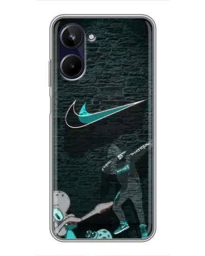 Чохол для Realme 10 з картинкою «Спортивний арт Nike» Чохол для Realme 10 з картинкою «Спортивний арт Nike»