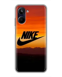 Чохол для Realme 10 з картинкою «Nike — вечірній горизонт»