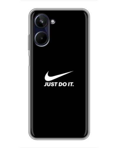Чохол для Realme 10 з картинкою «Мінімалізм від Nike» Чохол для Realme 10 з картинкою «Мінімалізм від Nike»