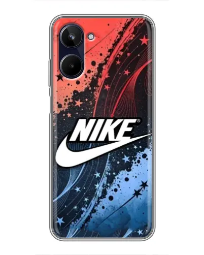 Чохол для Realme 10 з картинкою «Градієнтний принт Найк» Чохол для Realme 10 з картинкою «Градієнтний принт Найк»