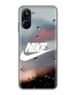Чохол для Realme 10 з картинкою «Nike у стилі ретро»