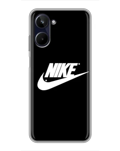 Чехол для Realme 10 с картинкой «Мазки краски Nike» Чехол для Realme 10 с картинкой «Мазки краски Nike»