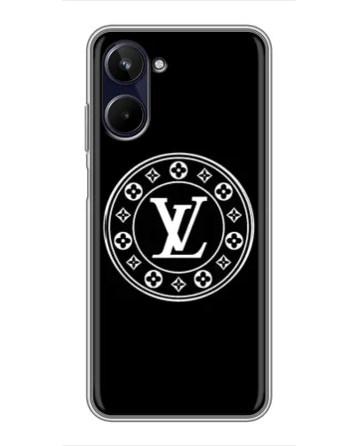 Чехол для Realme 10 с картинкой «LV — печать стиля»