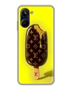 Чехол для Realme 10 с картинкой «Мороженое от LV»
