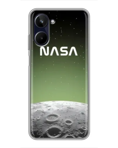 Чехол для Realme 10 с картинкой «NASA — лунный градиент» Чехол для Realme 10 с картинкой «NASA — лунный градиент»
