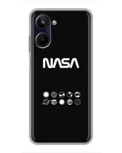 Чохол для Realme 10 з картинкою «NASA — технічний принт» Чохол для Realme 10 з картинкою «NASA — технічний принт»