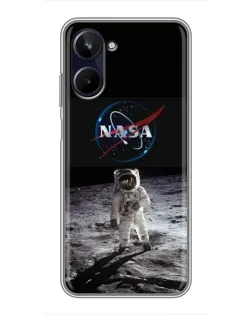 Чохол для Realme 10 з картинкою «Астронавт на Місяці» Чохол для Realme 10 з картинкою «Астронавт на Місяці»