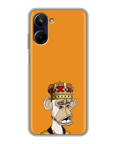 Чехол для Realme 10 с картинкой «Золотая обезьяна Bored Ape»