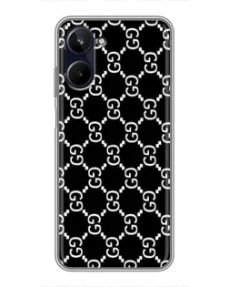 Чохол для Realme 10 з картинкою «Gucci — сітчастий паттерн»