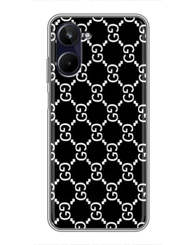 Чехол для Realme 10 с картинкой «Gucci — сетчатый паттерн» Чехол для Realme 10 с картинкой «Gucci — сетчатый паттерн»