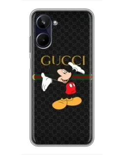 Чохол для Realme 10 з картинкою «Міккі Маус Gucci»