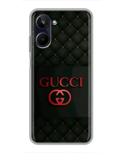 Чехол для Realme 10 с картинкой «Gucci — стеганый черный» Чехол для Realme 10 с картинкой «Gucci — стеганый черный»