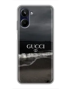 Чохол для Realme 10 з картинкою «Gucci — морський прибій»