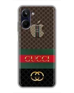 Чохол для Realme 10 з картинкою «Gucci — брендований десерт»