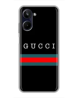 Чохол для Realme 10 з картинкою «Gucci — червоний пояс»