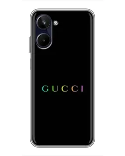 Чохол для Realme 10 з картинкою «Gucci — неоновий мінімалізм»