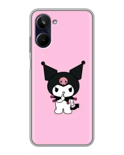 Чехол для Realme 10 с картинкой «Kuromi — розовая нежность» Чехол для Realme 10 с картинкой «Kuromi — розовая нежность»
